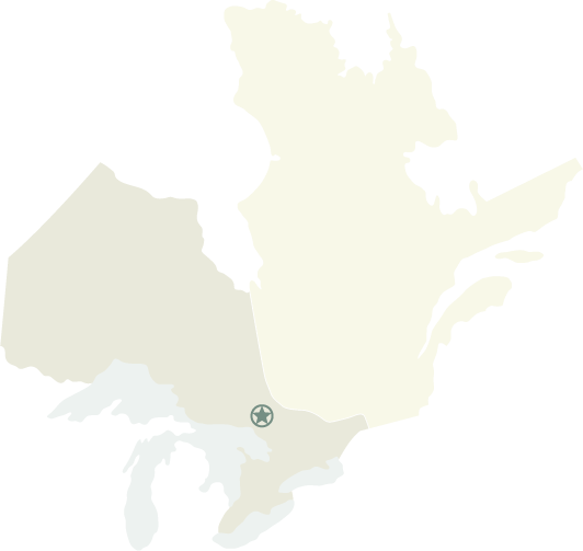 Ontario - Quebec Map