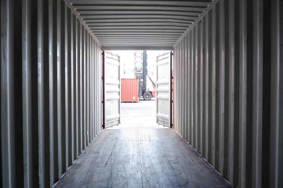 Inside Storage Container